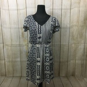 le Kate Batik Printed Shift Dress